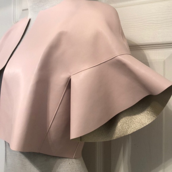 Chelsea & Violet Reversible Gold/Pink Bolero - Picture 2 of 8